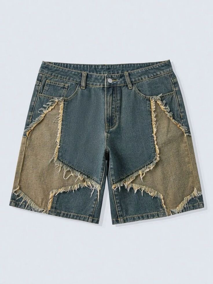 Shorts en jean déchirés tendance
