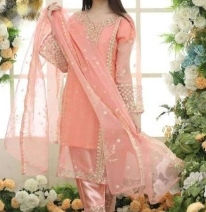 *Fancy Organza 3pcs*