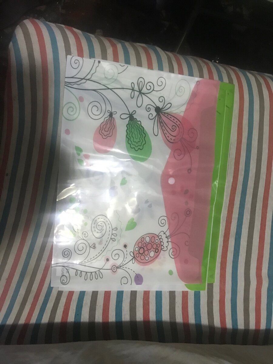 Pochettes à  motifs X 3