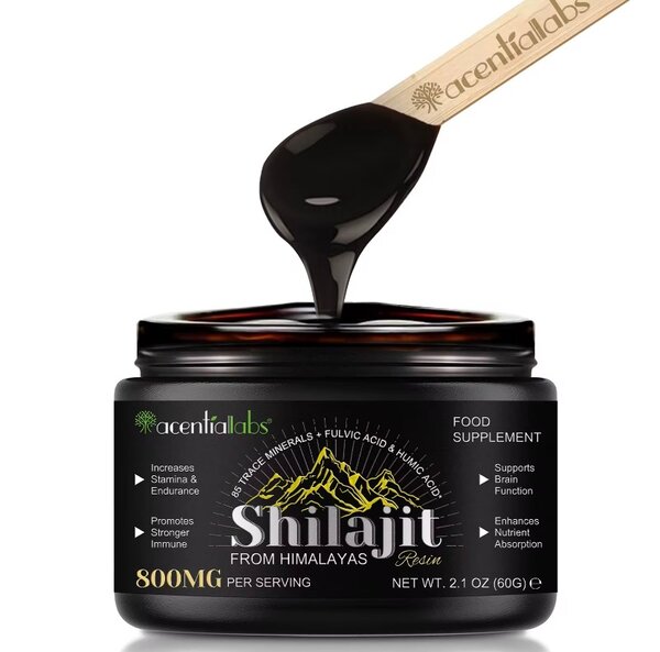 Résine de Shilajit des Himalayas