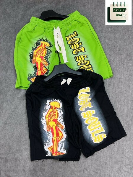 Shorts graphiques en coton