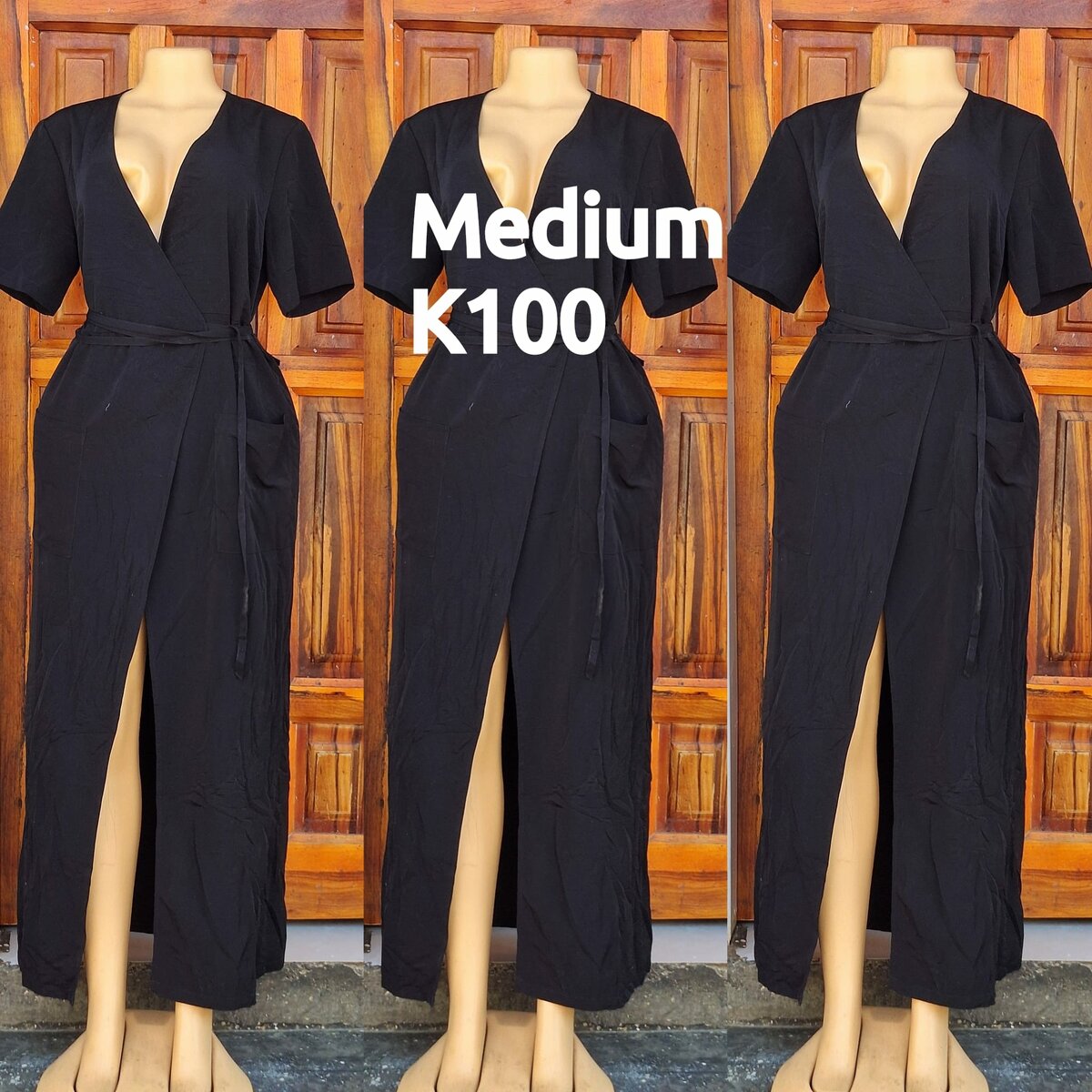 Beautiful and high quality women's dress black