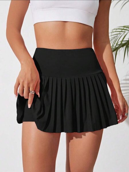 Skirt with shorts inside