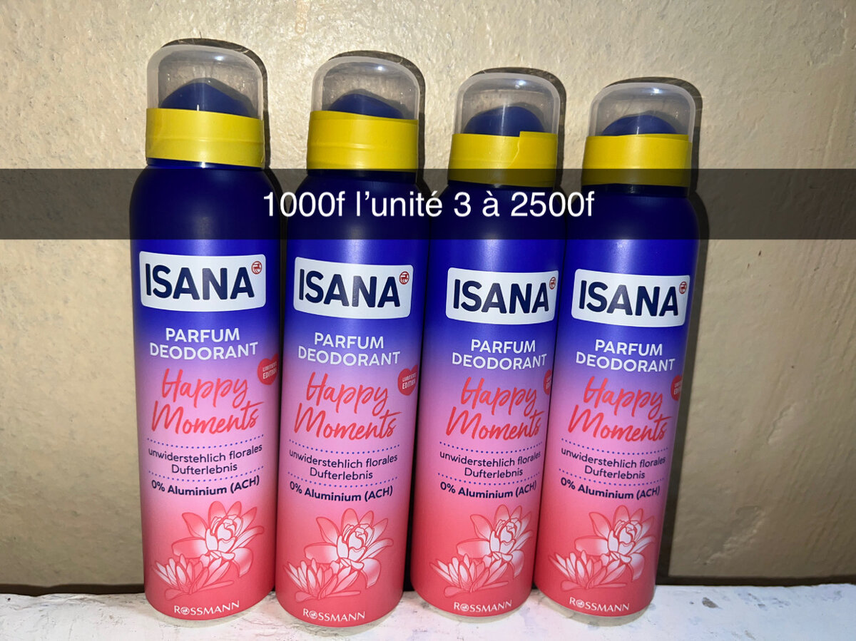 Spray Déodorant Isana Parfumé