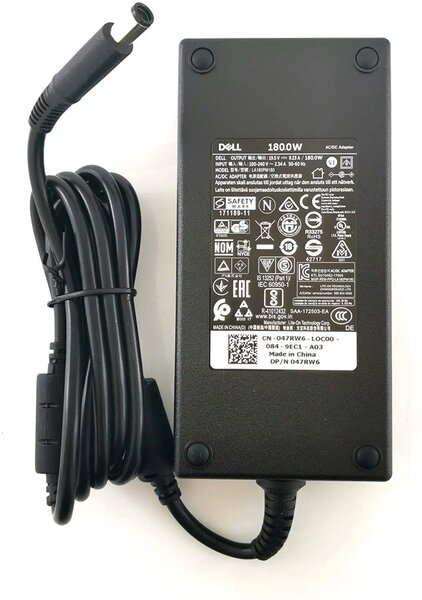 Chargeur d'ordinateur portable 180W Dell