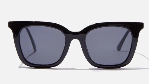 Square Sunglasses Black/SIlver