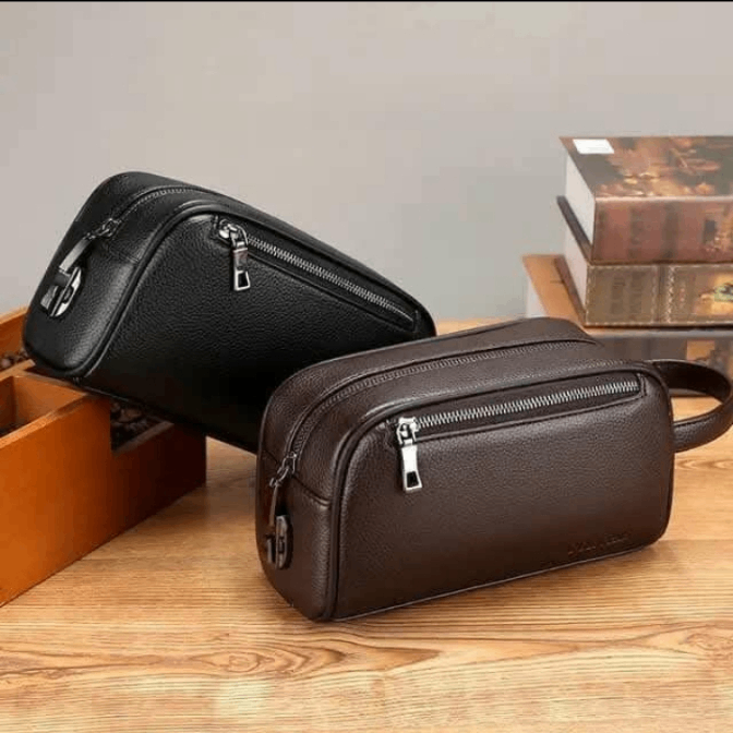 Trousse de Toilette Cuir Homme