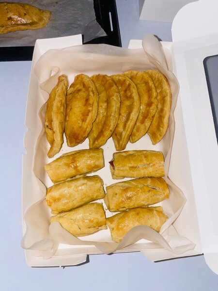 Meat pies and sausage rolls