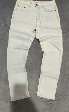 Light blue straight jeans 