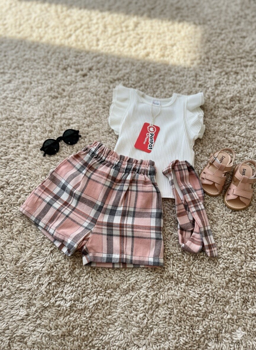 Ensemble fille tendance et confortable