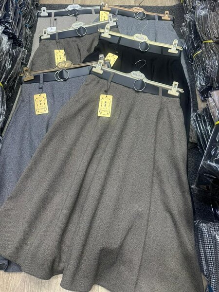 Юбки кашемир длинные