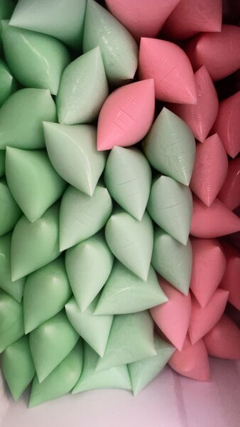 15Pochettes glacées colorées