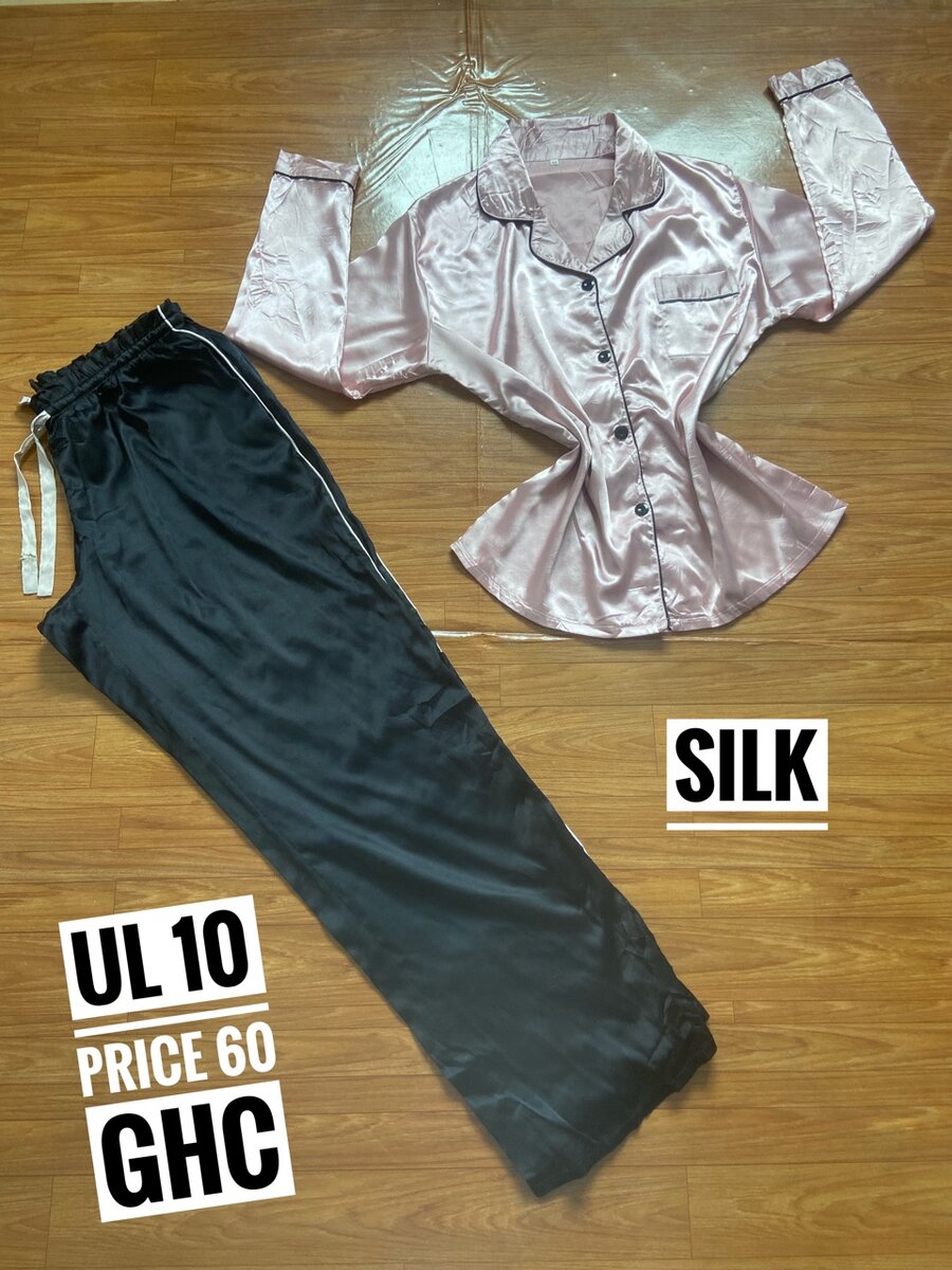 Silk nightwear