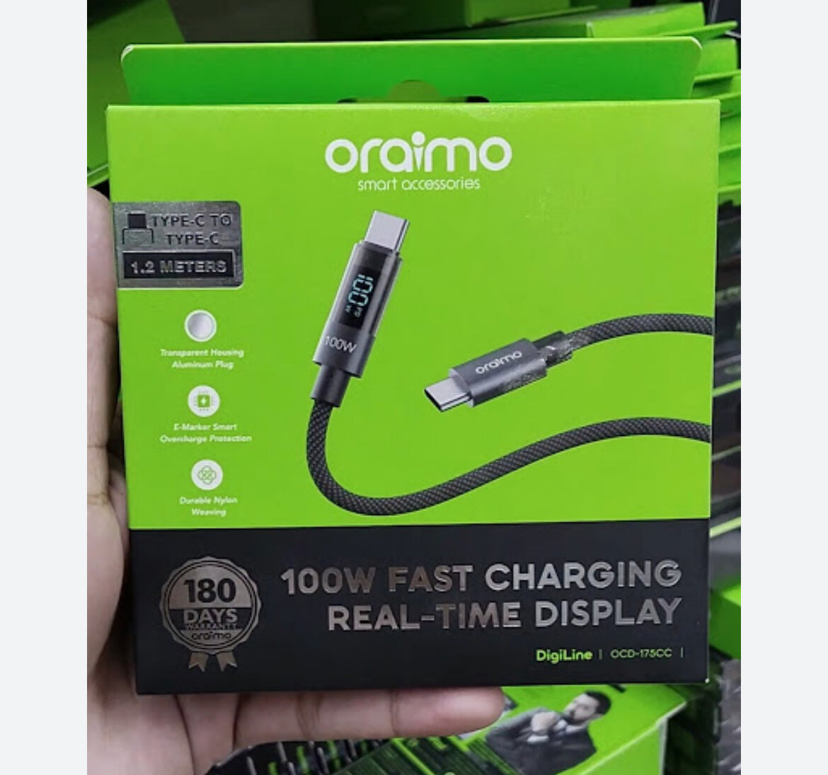 Oraimo Câble Charge Rapide 100W