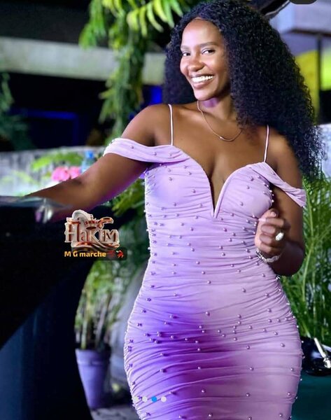 Robe Épaules Dénudées Femme