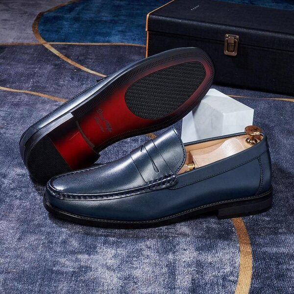 Mocassins en cuir élégants