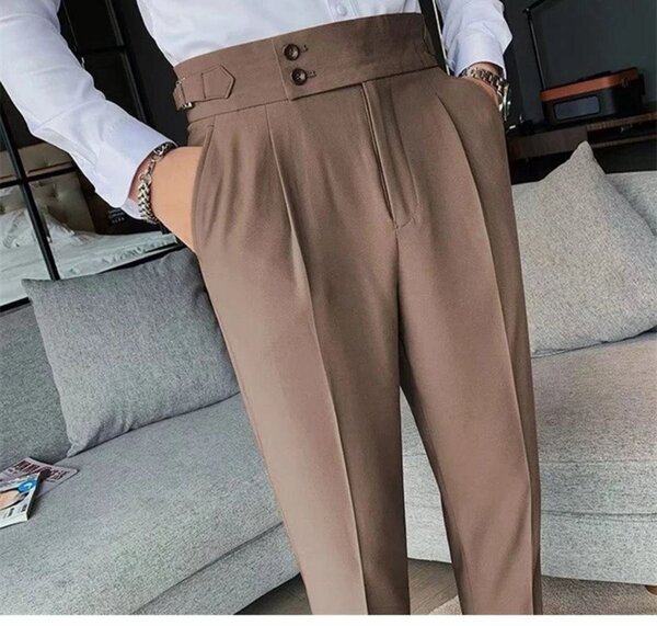 Pantalon tissu haut de gamme