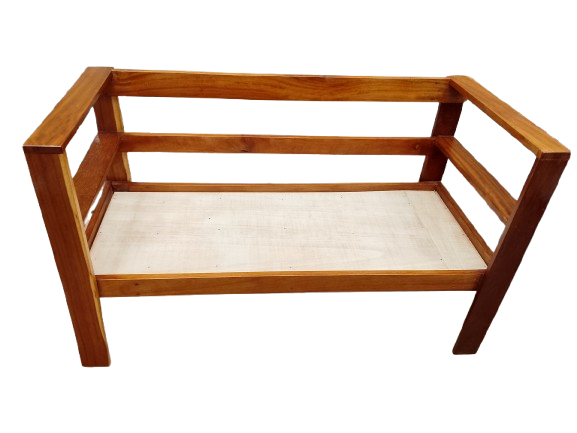 2 Cardres Fauteuils en Iroko