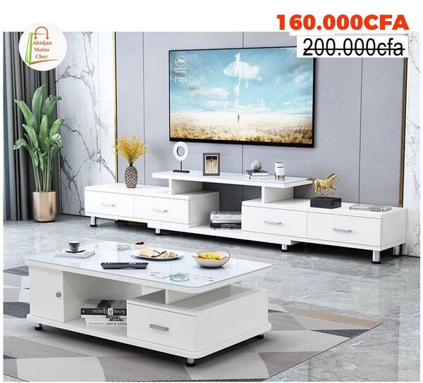 Table Tv+Table centrale