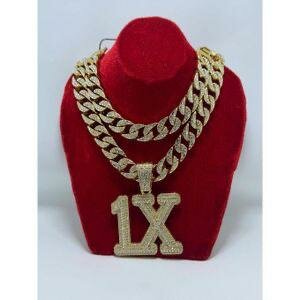 Collier Prénom Plaqué Or avec Pendentif