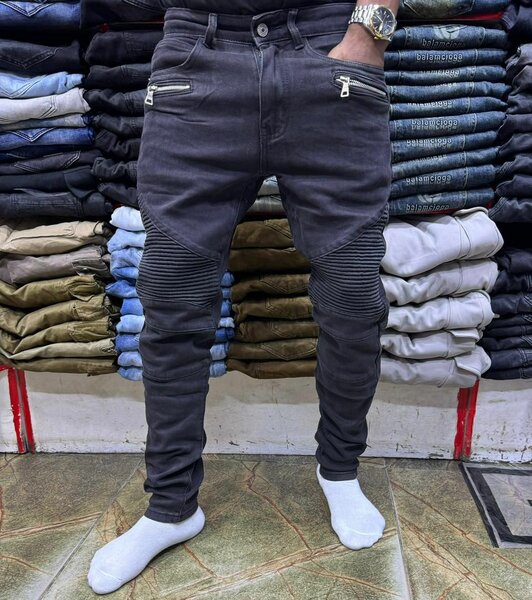 Jeans homme Gris/Noir