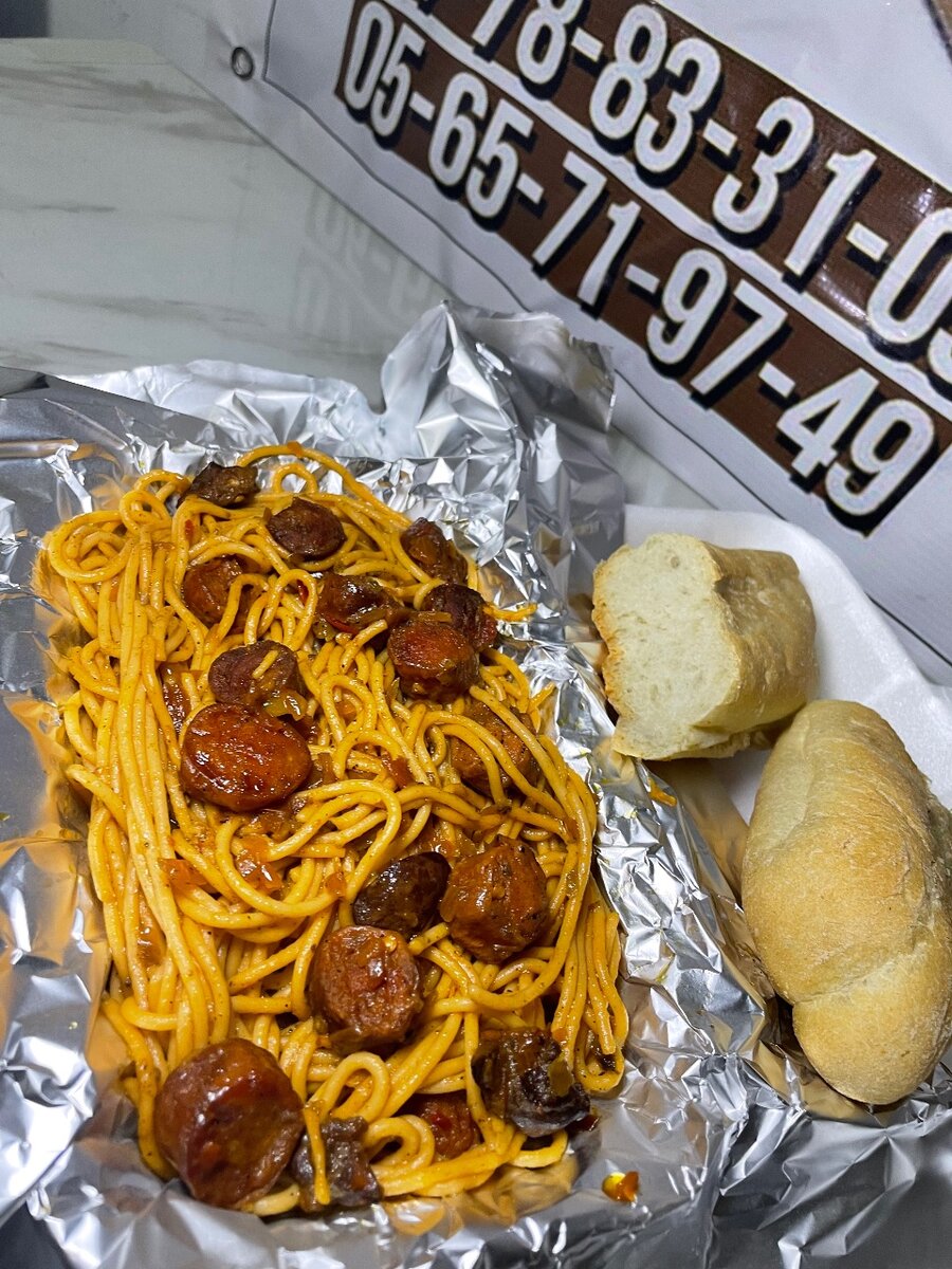 Spaghettis saucisses