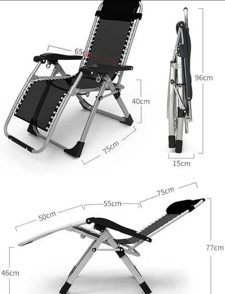 Chaise Longue Pliante Réglable