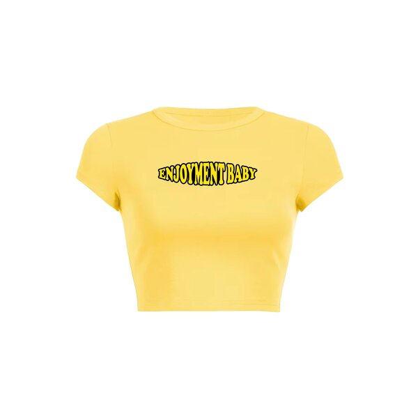 Enjoyment Baby Crop Tops