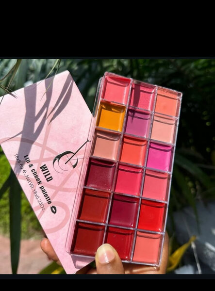 Palette de rouges à lèvres