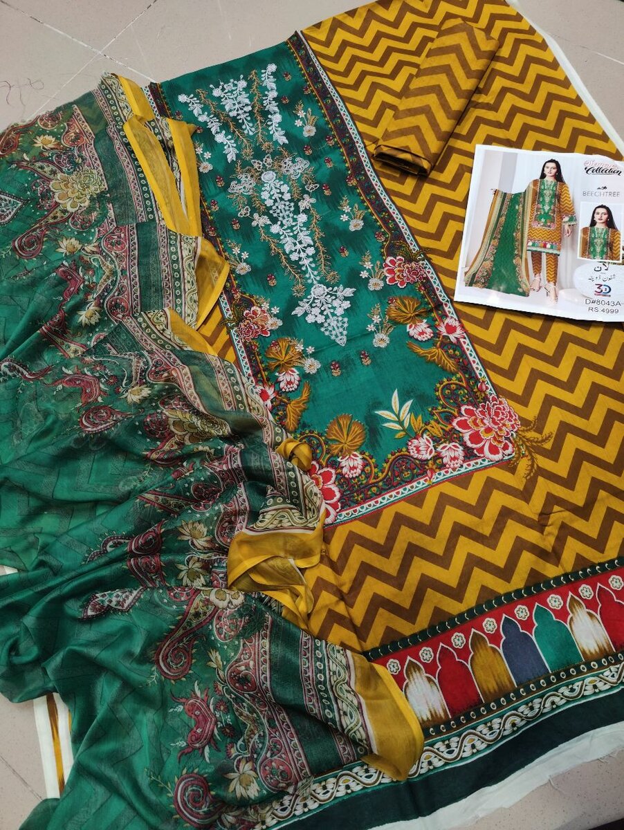 Lawn 3 Peace Suit