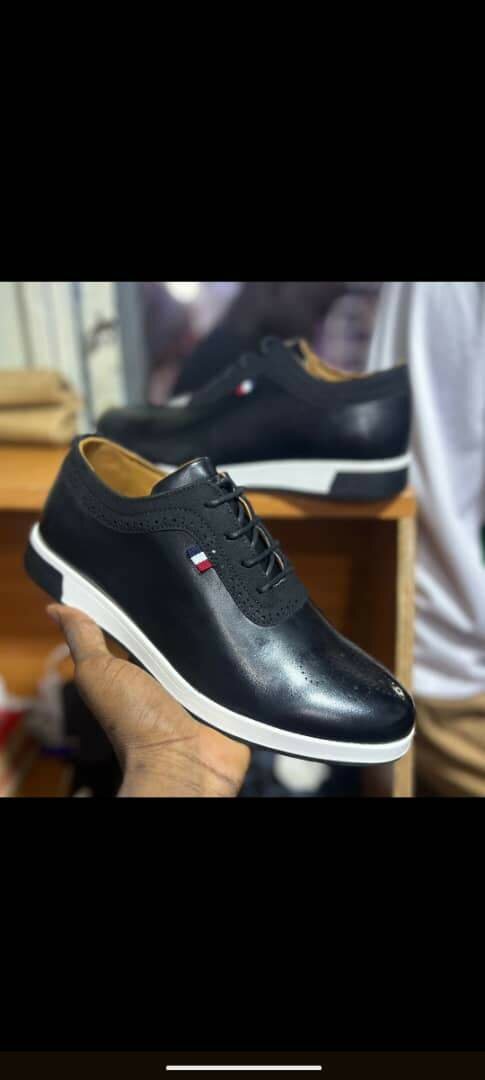 Chaussures Derby en cuir