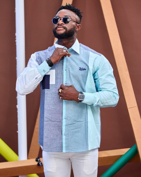 Chemise Homme Bicolore Élégante