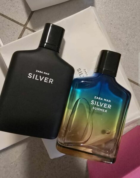 ZARA MAN SILVER+SILVER summer
