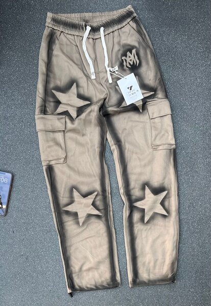 Pantalon cargo étoiles homme