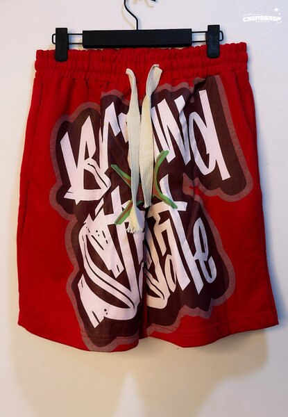 Shorts rouges décontractés