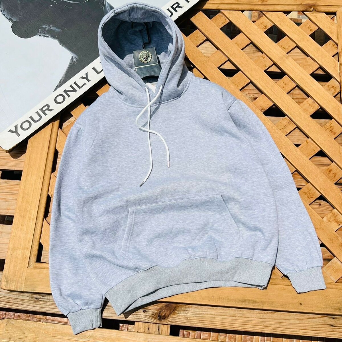 Quality plain hoodies