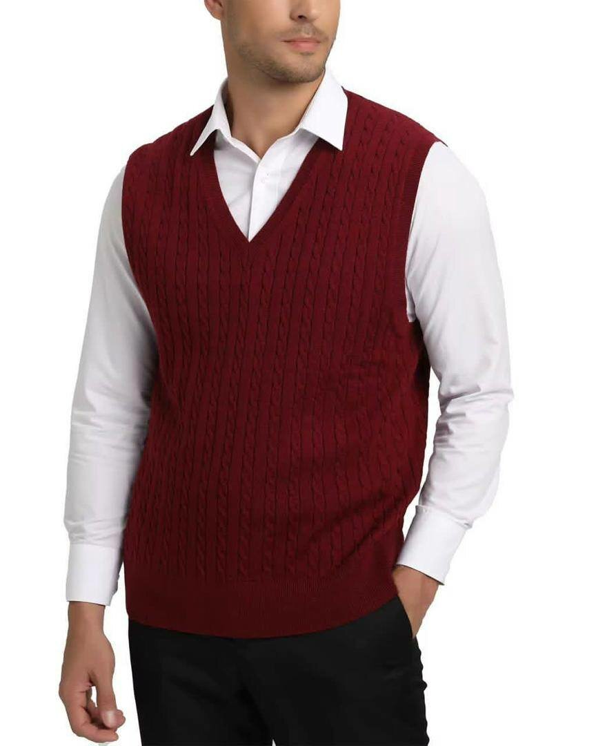 Gilet Tricoté Homme Élégant