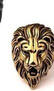 Lion Head Ring Red Eyes Premium Quality Ring For Men Women
