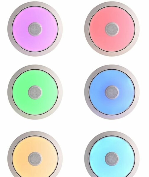 Plafonnier LED Musical RGB