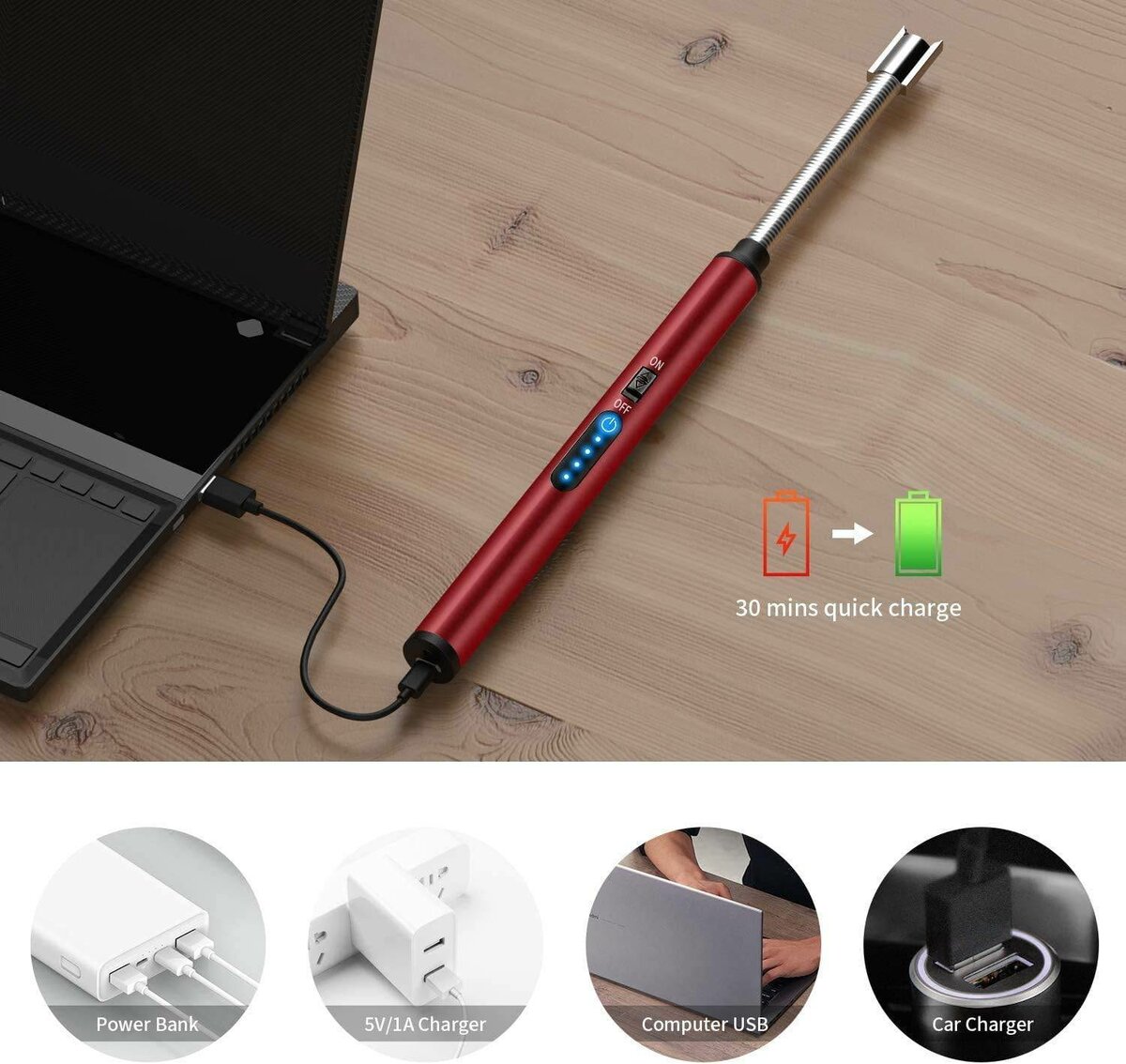 Rechargeable Stove Lighter