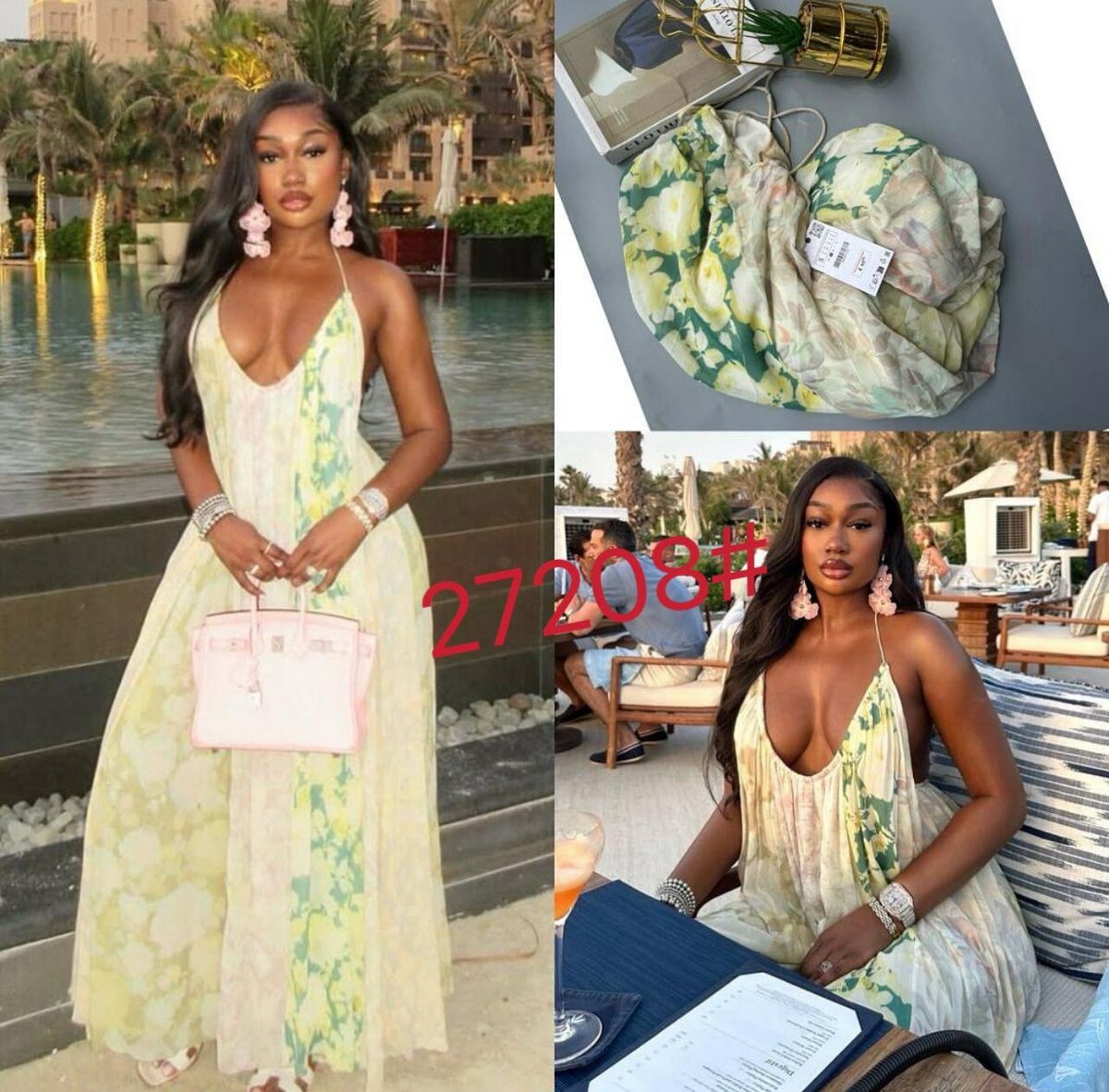 Ensemble d'été coloré