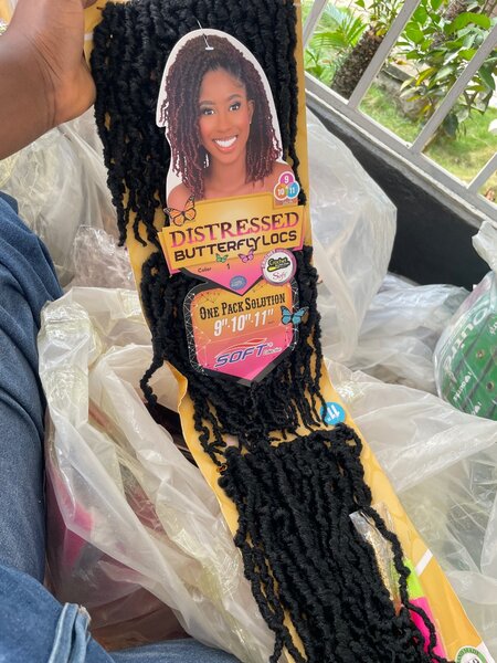 Extensions Cheveux Distressed Butterfly Locs