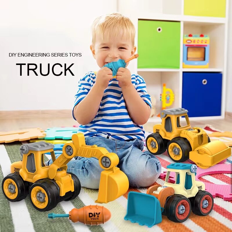 Kid Engineering Truck Set