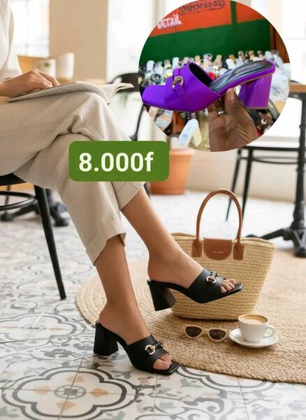 Sandales à talons pour femme