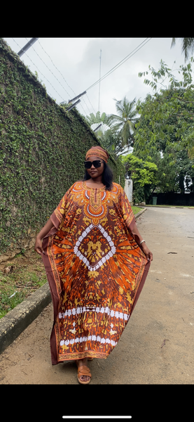 Robe femme caftan chic