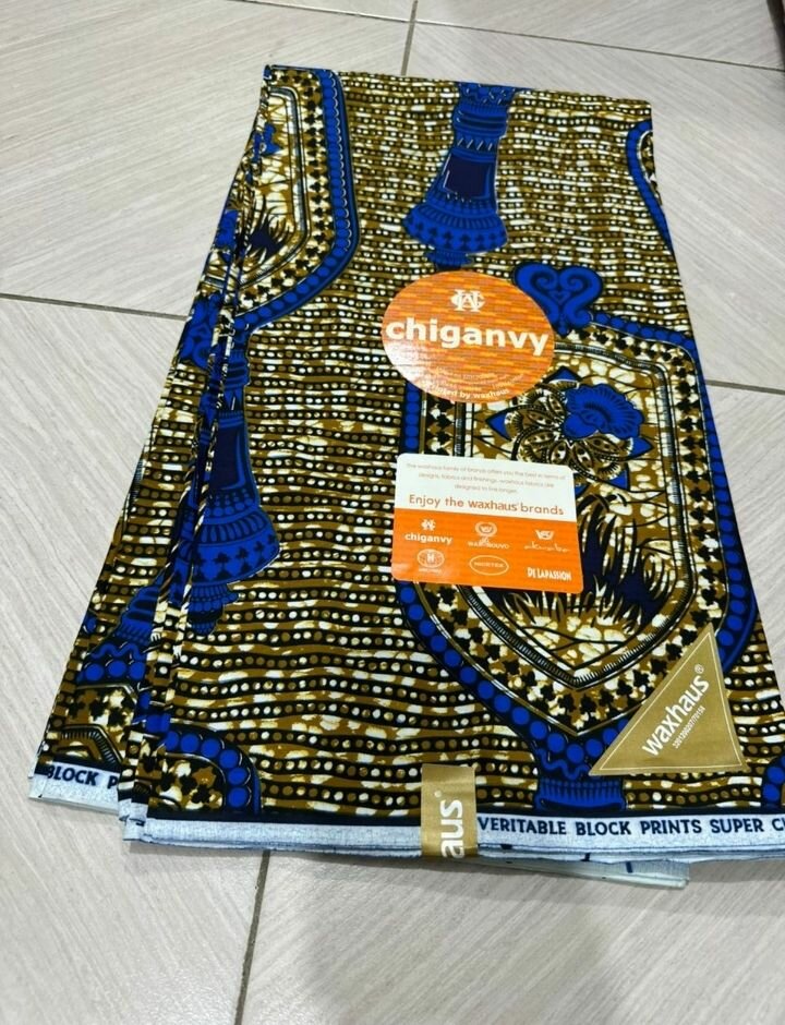 Tissu Wax Africain Chiganvy