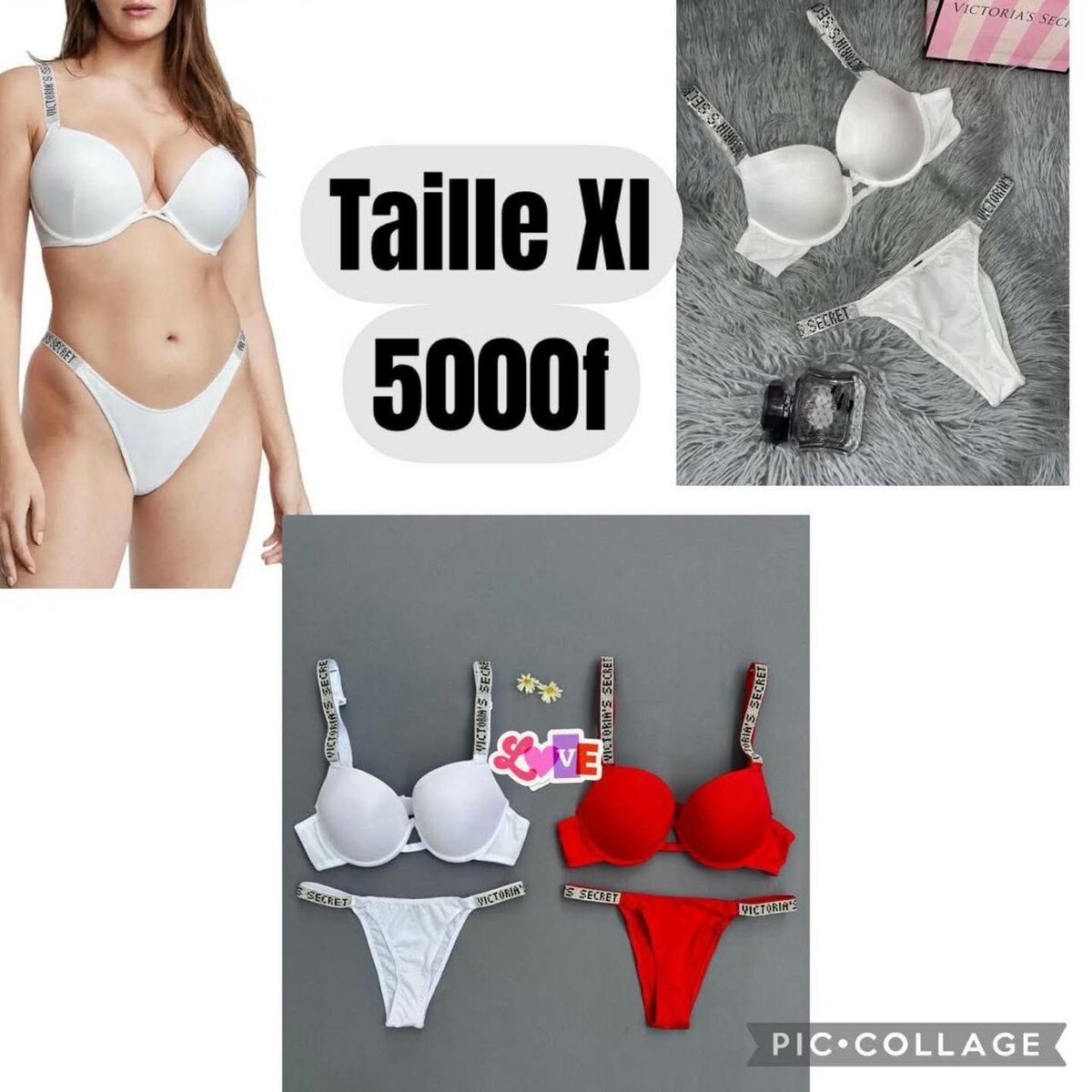 Ensemble lingerie sexy XL