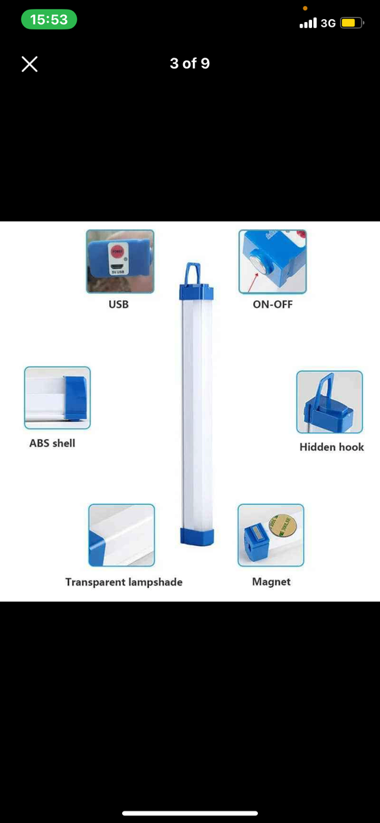 Rechargeable led lights