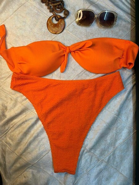 Bikini orange tendance été