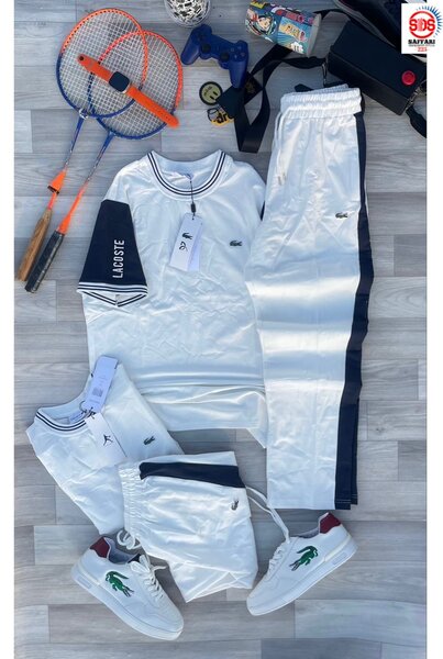 Ensemble de Sport Blanc Homme